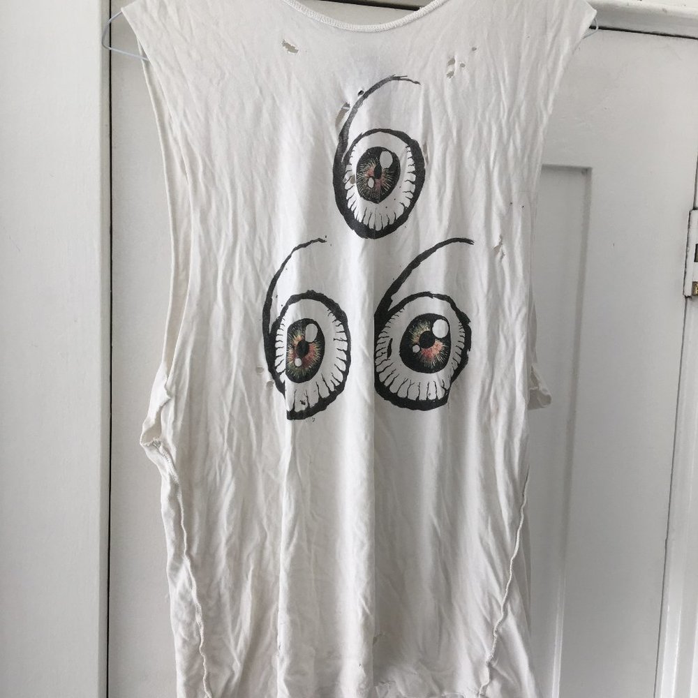 UNIF 666 Eyes Sleeveless T-Shirt
